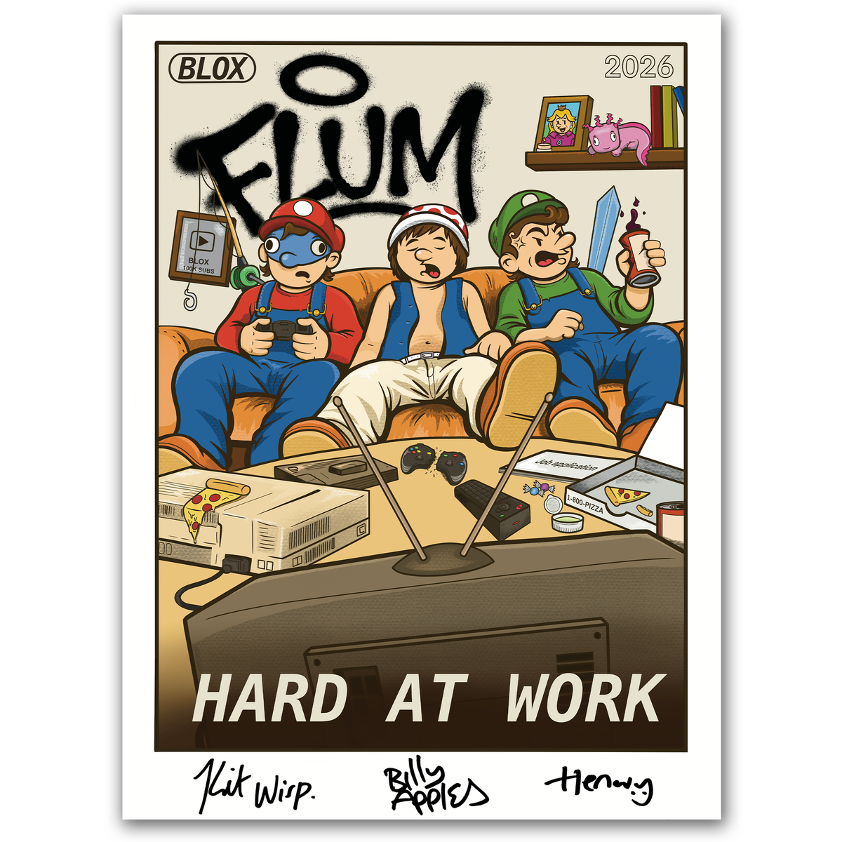 Hand-Signed | BLOX Poster